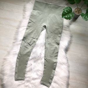 Athletic Yoga Workout Shapewear Leggings Pants, S